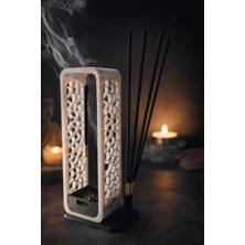 Triforge3D 3D Baskı Dekoratif Tütsülük – Modern Minimal Masaüstü Tütsü Standı