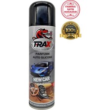 Restinal Trax Torpido Deri Plastik Için Parlatıcılı Silikon New Car Kokulu Parfüm Sprey 200ML