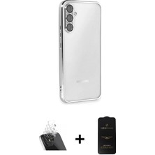 Cepte Toptan Galaxy A54 5g Vadi Minimal - Siyah 6d Antistatik Mat Seramik Hayalet Nano Ekran Koruyucu + Şeffaf Kamera Lens Koruma Cam