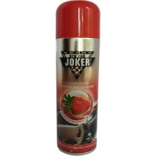 Restinal Joker New Car Torpido Deri Plastik Parlatıcı Silikon Strawberry Kokulu Parfüm Sprey 200M Joker