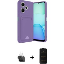 Redmi 13 4g Vadi Çizgi Prime - Siyah 6d Antistatik Mat Seramik Hayalet Nano Ekran Koruyucu + Şeffaf Kamera Lens Koruma Cam