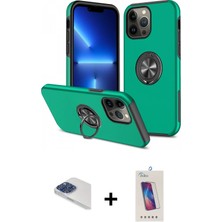 iPhone 13 Pro Max Odak Form Prime - Siyah Joko 5d Cam + Lacivert Pers Alüminyum Kamera Lens