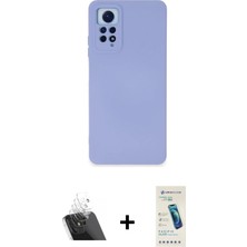 Cepte Toptan Redmi Note 12 Pro 4g Ahenk Serisi - Şeffaf Pasifik Cam Ekran Koruyucu + Şeffaf Kamera Lens Koruma Cam