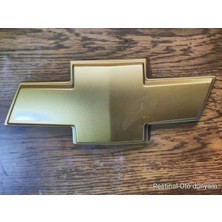 Restinal “chevrolet Captiva C100 2006-2011 Ön Panjur Uyumlu 240 mm Çift Taraflı Bantlı Krom Arma”