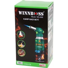 Uravas Store Wınnboss WN-3013 ( 2pcs ) Profesyonel Pürmüz Seti ( Pürmüz Torch Çakmak Başlık + Kamp Gazı ) ( 400M