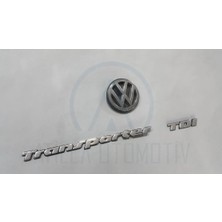 Restinal Volkswagen Transporter T4 90-03 Tdi Bagaj Yazı + Arma Seti