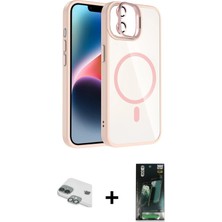 Cepte Toptan iPhone 11 Yadigar Asil Koleksiyonu - Şeffaf 360 Full Body Arka Koruyucu + Yeşil Pers Alüminyum Kamera Lens