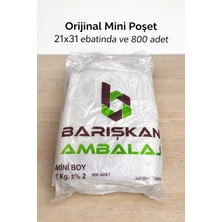 Barışkan Orjinal Mini Poşet 21X31  800 Adetli