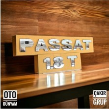 Restinal Volkswagen "passat 1.8t" Yazı Takım 1.8 Yazı 1.8 Bagaj Yazısı--Passat Yazı