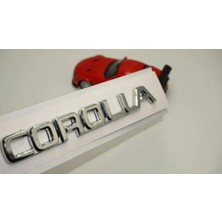 Restinal Corolla Bagaj Eski Modeller 3m 3D Krom Abs Logo Amblem