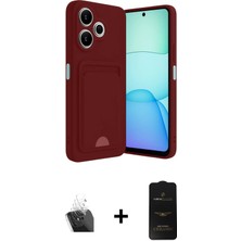 Cepte Toptan Redmi 13 4g Vadi Çizgi Prime - Siyah 6d Antistatik Mat Seramik Hayalet Nano Ekran Koruyucu + Şeffaf Kamera Lens Koruma Cam