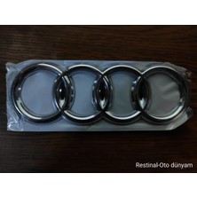 Restinal Audi A5 (2007-2023) Bagaj Kapağı Için Arma Logo Audi Halka