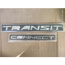 Restinal Transit Connect Bagaj Yazısı Yeni Kasa Transit Connect 2li Takım Yeni Model Bantlı Oto Logo Aksesuar