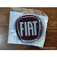 Restinal Fiat Linea (2007-2012, Makyajsız Kasa) 9.5cm Ön Panjur Arma Ithal Krom Kaplama Kenar Ön Epoksi 95MM