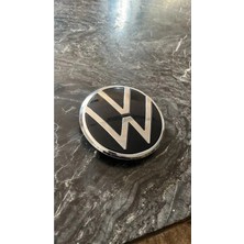 Restinal “vw Passat B8.5 2019-2023 Ön Panjur Arması Klipsli Piano Black Logo 5h0 853 601 D”