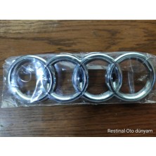 Restinal Audi Bagaj Arması Logo Audi Bagaj Arma Audi A1 (8x) - Audi A1 (Gb) - Audi Tt (8j / 8s) Audi A3 (8V)