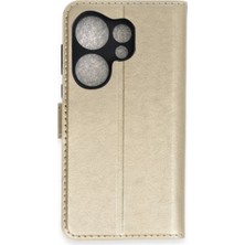 Stylmenplus Newface Tecno Camon 20 Prime Trend S Plus Kapaklı Kılıf - Gold