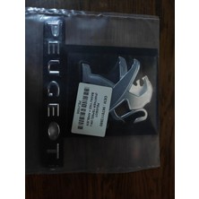 Restinal Peugeot Partner Tepee Bagaj Arma + Yazı 2008 ve Sonrası Yıllar Uyumlu Pejo Logo Aslanı 3m 3D Krom
