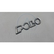 Restinal Volkswagen Polo Hatchback 95-00 6n1 Bagaj Yazısı Krom
