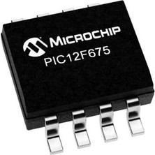 Microchip PIC12F675 I/sn Smd Soıc-8 8-Bit 20MHZ Mikrodenetleyici