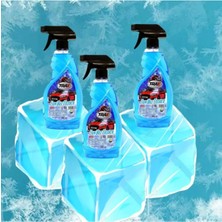 Restinal 3 Adet Süper Kalite Kesin Çözüm Araba Oto Cam Buz Çözücü Sprey 500 ml