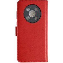 AK-SA-STR Newface Huawei Nova Y90 Trend S Plus Kapaklı Kılıf - Kırmızı