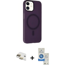 Cepte Toptan iPhone 11 Çekirdek Modern Prime - Şeffaf Royal Nano Ekran Koruyucu + Gold Pers Alüminyum Kamera Lens