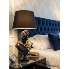Mirsa Global Dekoratif Yunan Tanrısı Apllo Model Abajur  Biblo