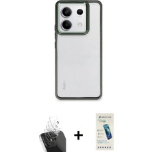 Cepte Toptan Redmi Note 13 Pro 4g Nova Işık Serisi - Şeffaf Pasifik Cam Ekran Koruyucu + Şeffaf Kamera Lens Koruma Cam