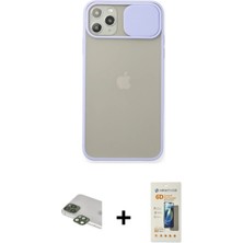 Cepte Toptan iPhone 11 Pro Max Vadi Çizgi - Siyah 6d Mat Seramik Hayalet Nano Ekran Koruyucu + Yeşil Pers Alüminyum Kamera Lens