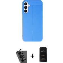Cepte Toptan Galaxy A25 5g Doruk Klasik Özel Seri - Siyah 6d Antistatik Mat Seramik Hayalet Nano Ekran Koruyucu + Siyah Valdez Metal Kamera Lens