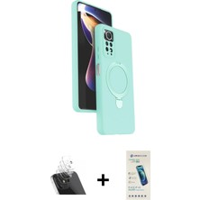 Cepte Toptan Redmi Note 12 Pro 4g Iz Işık Koleksiyonu - Şeffaf Pasifik Cam Ekran Koruyucu + Şeffaf Kamera Lens Koruma Cam