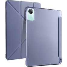 AK-SA-STR Newface Xiaomi Redmi Pad Se 4g Kılıf Kalemlikli Mars Tablet Kılıfı - Lavender