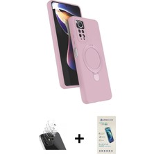 Cepte Toptan Redmi Note 12 Pro 4g Iz Işık Koleksiyonu - Şeffaf Pasifik Cam Ekran Koruyucu + Şeffaf Kamera Lens Koruma Cam