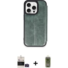 Cepte Toptan iPhone 14 Pro Max Zirve Yansıma Serisi - Siyah Joko Magic 5d Hayalet Cam + Siyah Bilvis Titan Kamera Lens