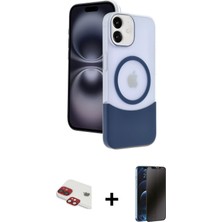 Cepte Toptan iPhone 11 Kozmos Form Özel Seri - Siyah 3D Antistatik Hayalet Cam Ekran Koruyucu + Kırmızı Pers Alüminyum Kamera Lens