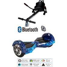 Citymate Smart Balance Elektrikli Kaykay Hoverboard 8.5 Inch + Hoverkart Set Akıllı Dengeli Ledli Bluetooth Hoparlörlü