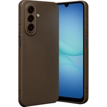 AK-SA-STR Newface Samsung Galaxy A57 5g Thermax Silikon Kılıf - Kahverengi