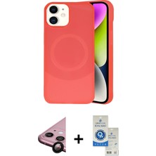 iPhone 11 Ufuk Serisi - Şeffaf Royal Nano Ekran Koruyucu + Siyah Raze Metal Kamera Lens