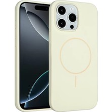 Joko iPhone 14 Pro Max Kılıf Jully Magsafe Kapak - Bej