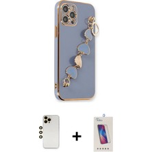 Cepte Toptan iPhone 12 Pro Max Nova Işık Prime - Siyah Joko 5d Cam + Gold Shine Kamera Lens