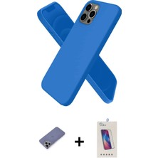 Cepte Toptan iPhone 12 Pro Max Kozmos Yansıma Özel Seri - Siyah Joko 5d Cam + Gold Metal Kamera Lens Koruma Cam