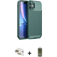 Cepte Toptan iPhone 11 Eksen Form Prime - Siyah Joko Magic 5d Hayalet Cam + Gold Pers Alüminyum Kamera Lens