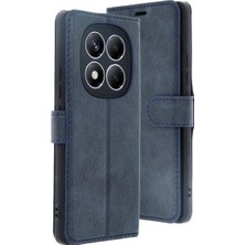 Newface Xiaomi Redmi Note 14 Pro 4g Kılıf Trend S Plus Kapaklı Kılıf - Lacivert