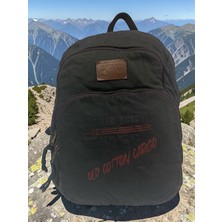 Old Cotton Cargo Kaliteli Renkli Vintage Disayn Sırt Gezi Okul Seyahat Çantası 30 cm x 42 cm