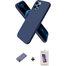 Cepte Toptan iPhone 12 Pro Max Kozmos Yansıma Özel Seri - Siyah Joko 5d Cam + Gold Metal Kamera Lens Koruma Cam