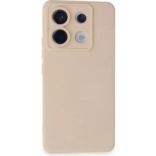 Decostyle Newface Xiaomi Redmi Note 13 Pro 5g Kılıf Nano Içi Kadife Silikon - Pudra