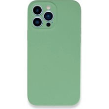 Decostyle Newface iPhone 13 Pro Max Kılıf Lansman Legant Silikon - Yeşil