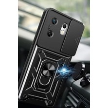 Newface Infinix Zero 30 4g Kılıf Pars Lens Yüzüklü Silikon - Kırmızı