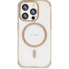 Joko iPhone 15 Pro Hilton Magsafe Kapak - Gold